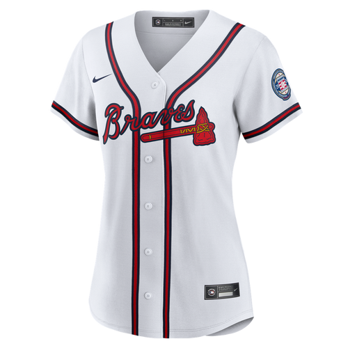 Andruw Jones Atlanta Braves Nike Women's 2026 Baseball Hall of Fame Retired Player Replica Jersey - White | MLB Fan Gear
