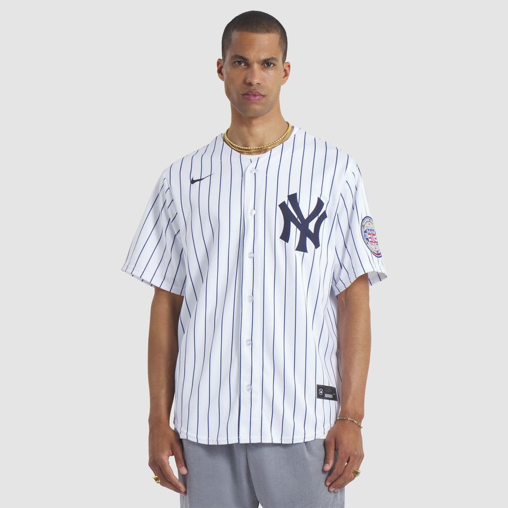 CC Sabathia New York Yankees Nike 2025 Baseball Hall of Fame Name & Number Retired Replica Jersey - White | MLB Fan Gear