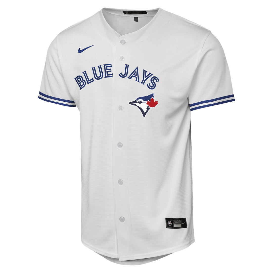 Ernie Clement Toronto Blue Jays Nike Youth Home Baseline Jersey - White | MLB Fan Gear
