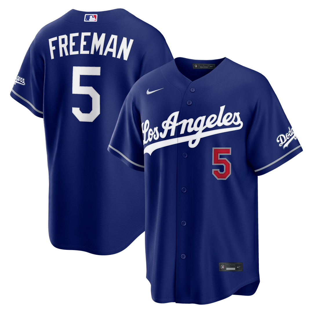 Freddie Freeman Los Angeles Dodgers Nike Home Stadium Jersey - White | MLB Fan Gear