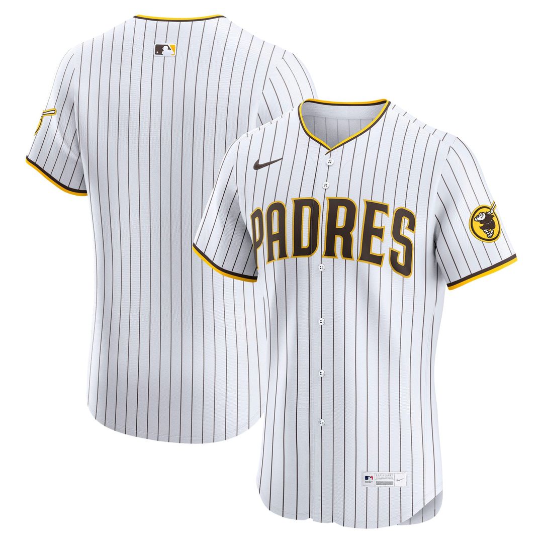 San Diego Padres Nike Home Elite Jersey - White | MLB Fan Gear