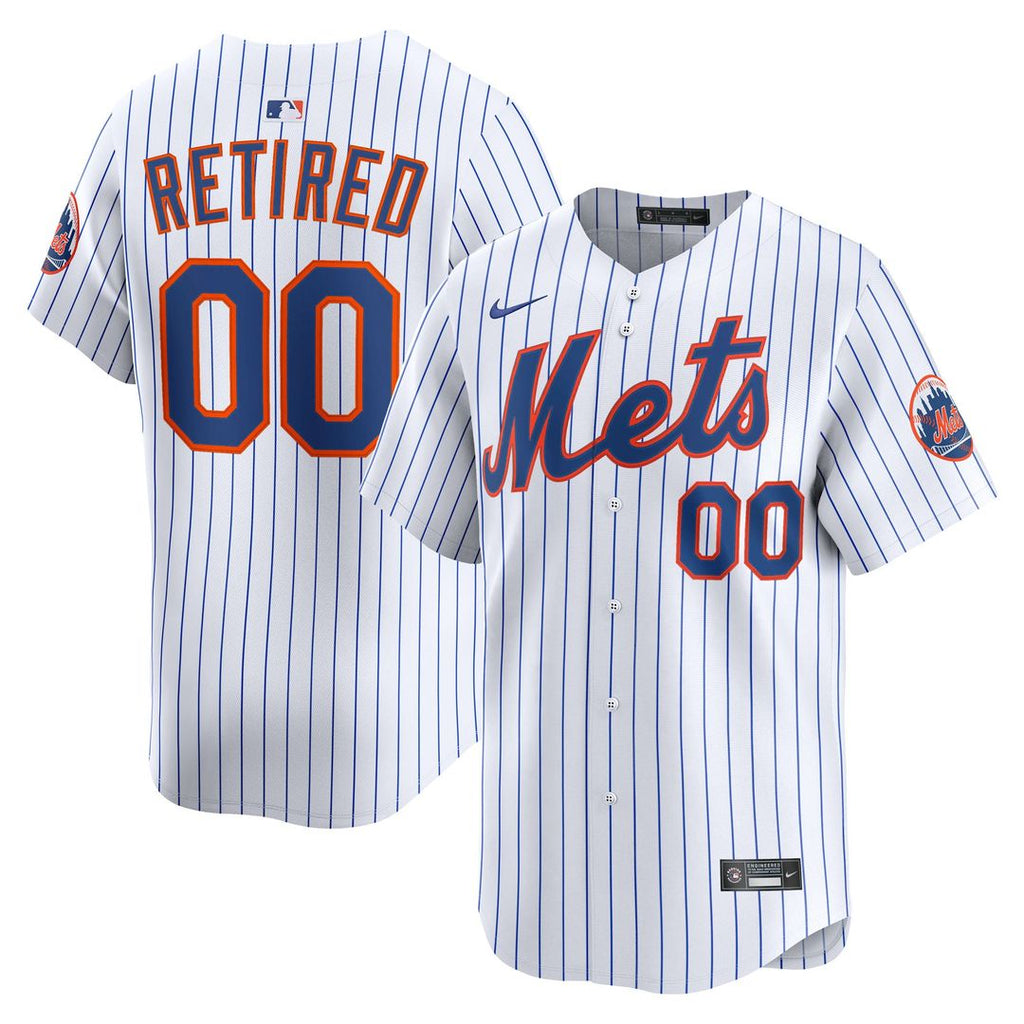 New York Mets Nike Home Limited Pick-A-Player Retired Roster Jersey - White | MLB Fan Gear