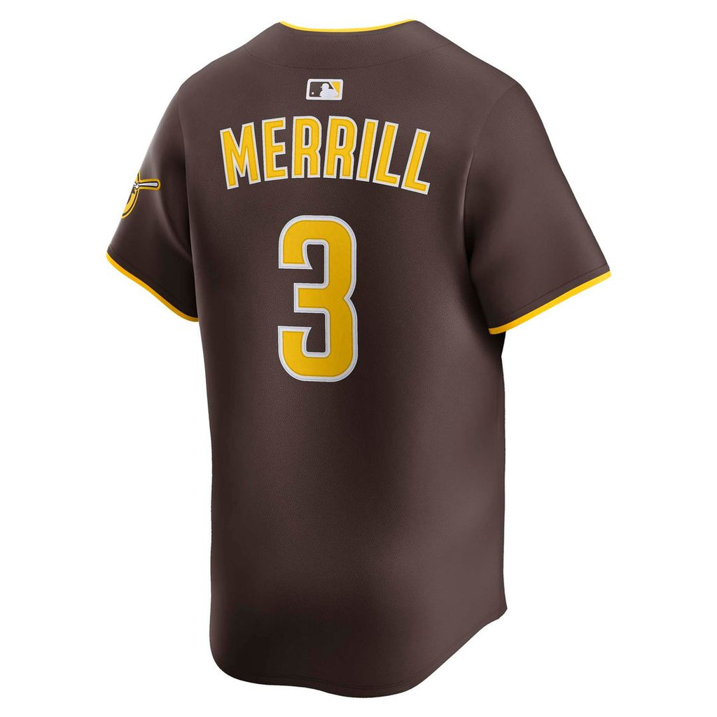 Jackson Merrill San Diego Padres Nike Home Limited Player Jersey - White | MLB Fan Gear