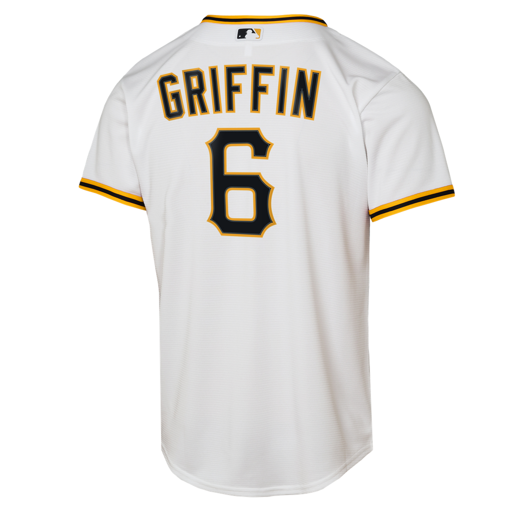 Konnor Griffin Pittsburgh Pirates Nike Youth Home Replica Jersey - White | MLB Fan Gear