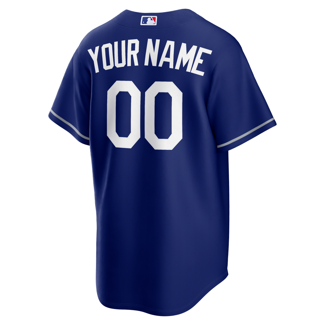 Los Angeles Dodgers Nike Alternate Replica Custom Jersey - Royal | MLB Fan Gear