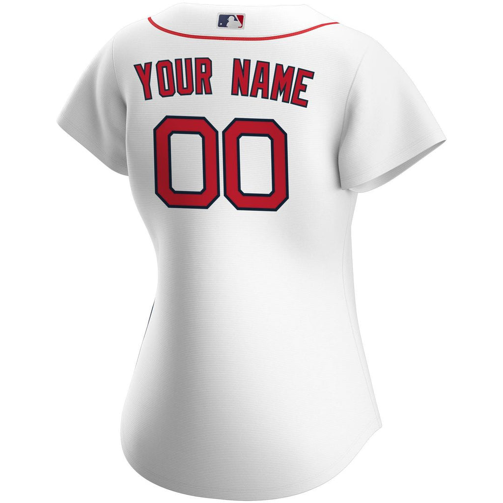 Boston Red Sox Nike Women's Home Replica Custom Jersey - White | MLB Fan Gear