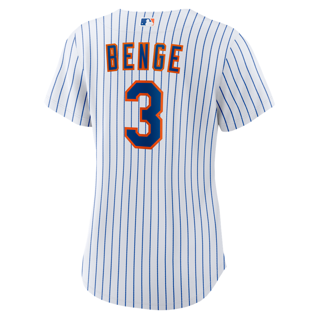 Carson Benge New York Mets Nike Women's Home Replica Jersey - White | MLB Fan Gear