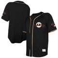San Francisco Giants Stitches Team Color Full-Button Fashion Jersey - Black | MLB Fan Gear