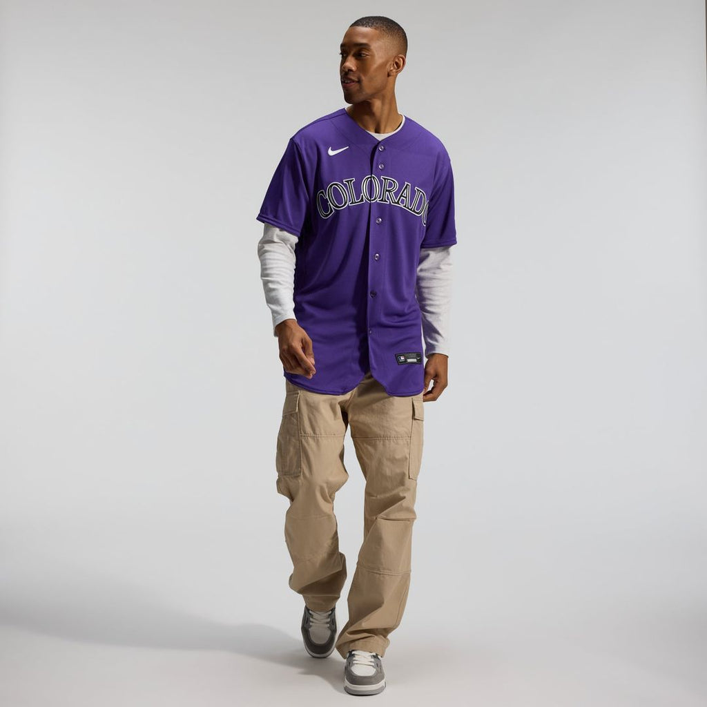 Colorado Rockies Nike Alternate Authentic Jersey - Purple | MLB Fan Gear