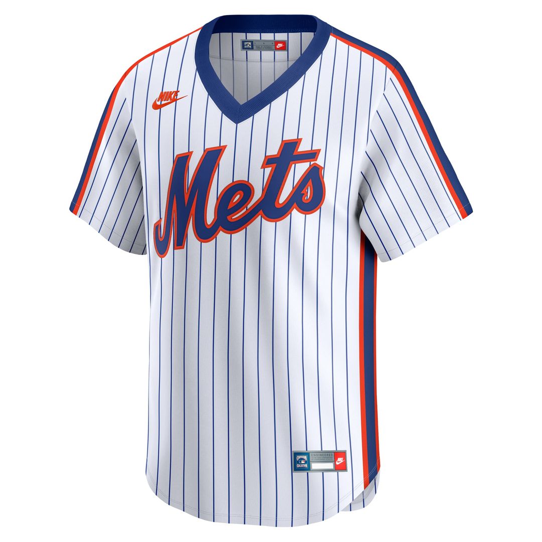 New York Mets Nike Cooperstown Collection Limited Jersey - White | MLB Fan Gear