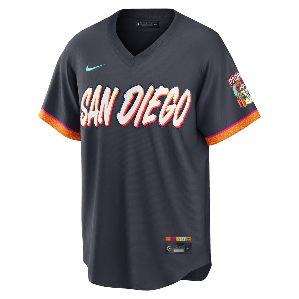 San Diego Padres Nike 2026 City Connect Stadium Jersey - Obsidian | MLB Fan Gear