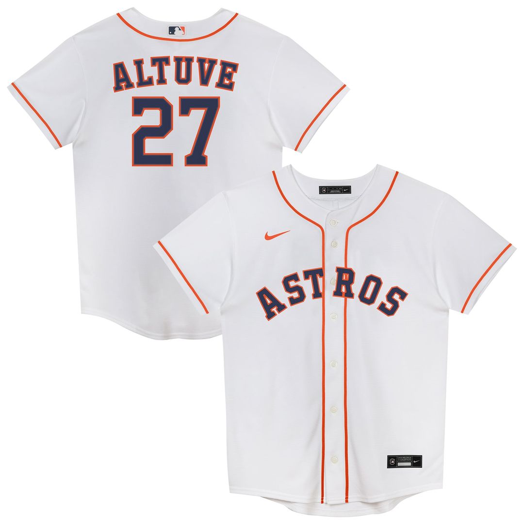 Jose Altuve Houston Astros Nike Preschool Home Replica Jersey - White | MLB Fan Gear