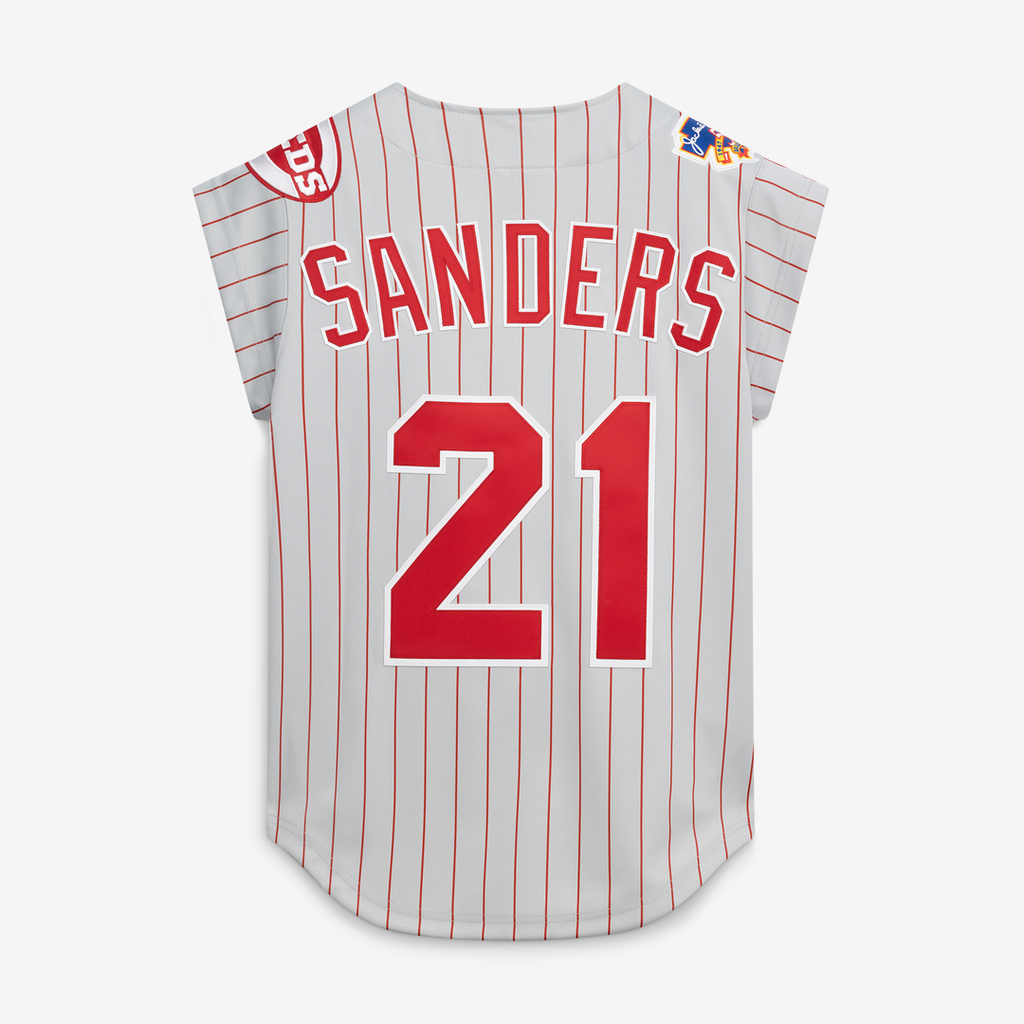 Deion Sanders Cincinnati Reds Mitchell & Ness 1997 Authentic Jersey - Gray | MLB Fan Gear