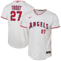 Mike Trout Los Angeles Angels Nike Youth Home Stadium Player Jersey - White | MLB Fan Gear