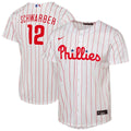 Kyle Schwarber Philadelphia Phillies Nike Youth Replica Jersey - White | MLB Fan Gear