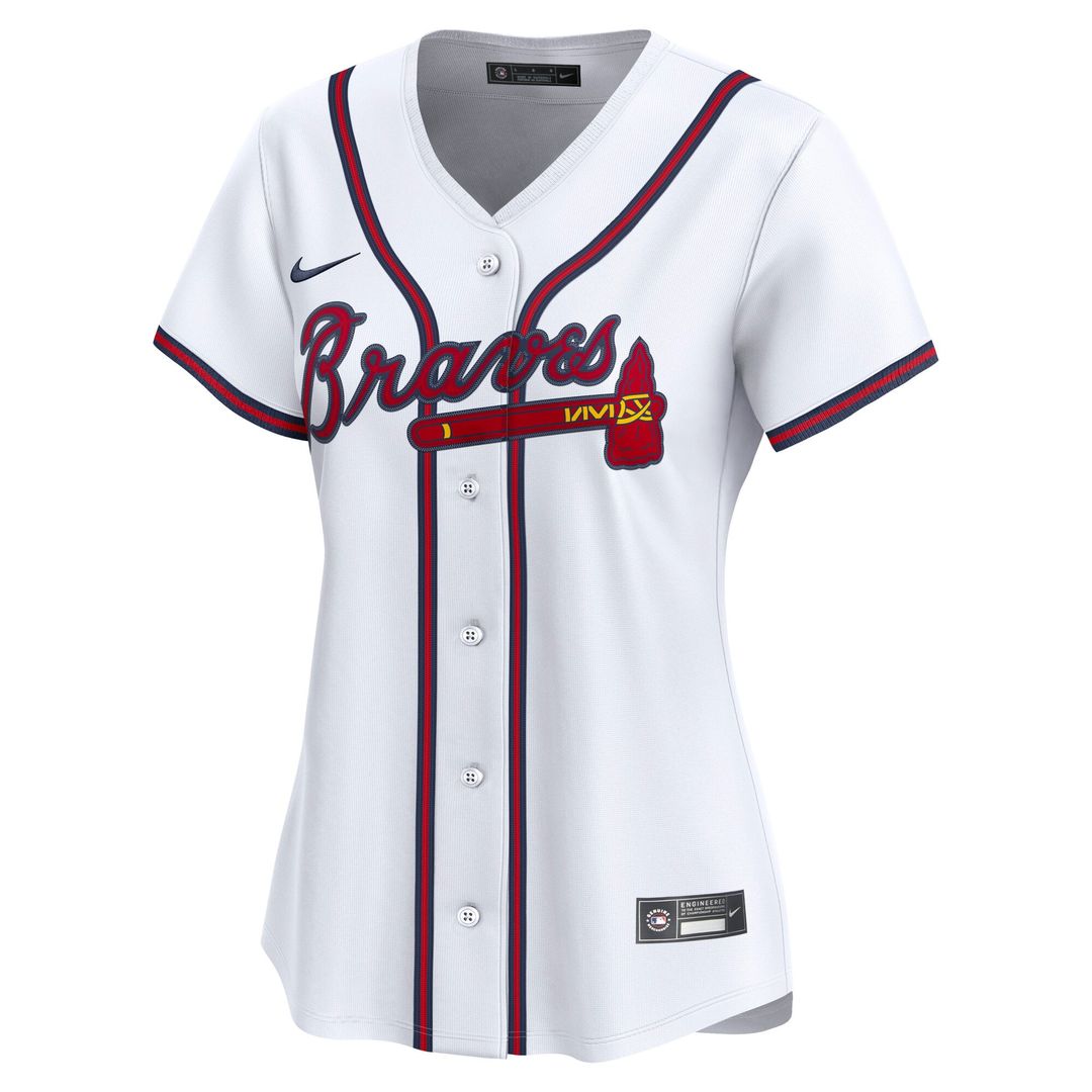 Ozzie Albies Atlanta Braves Nike Women's Home Limited Player Jersey - White | MLB Fan Gear