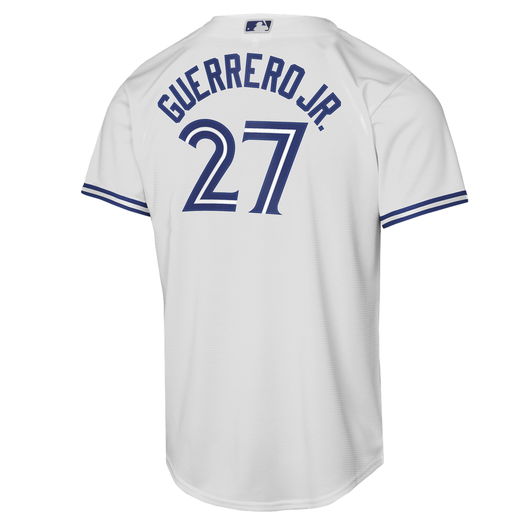 Vladimir Guerrero Jr. Toronto Blue Jays Nike Youth Home Baseline Jersey - White | MLB Fan Gear