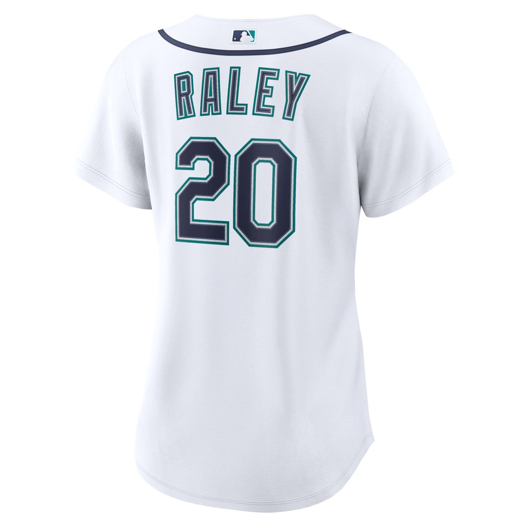 Luke Raley Seattle Mariners Nike Women's Home Replica Jersey - White | MLB Fan Gear