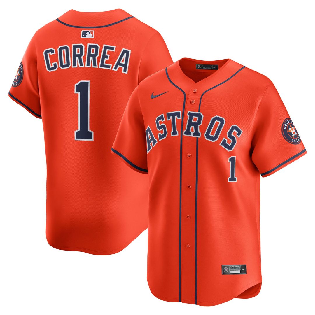 Carlos Correa Houston Astros Nike Home Limited Player Jersey - White | MLB Fan Gear