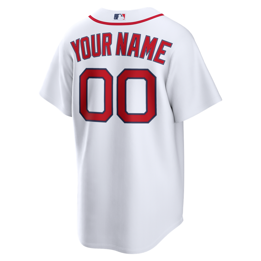 Boston Red Sox Nike Home Replica Custom Jersey - White | MLB Fan Gear