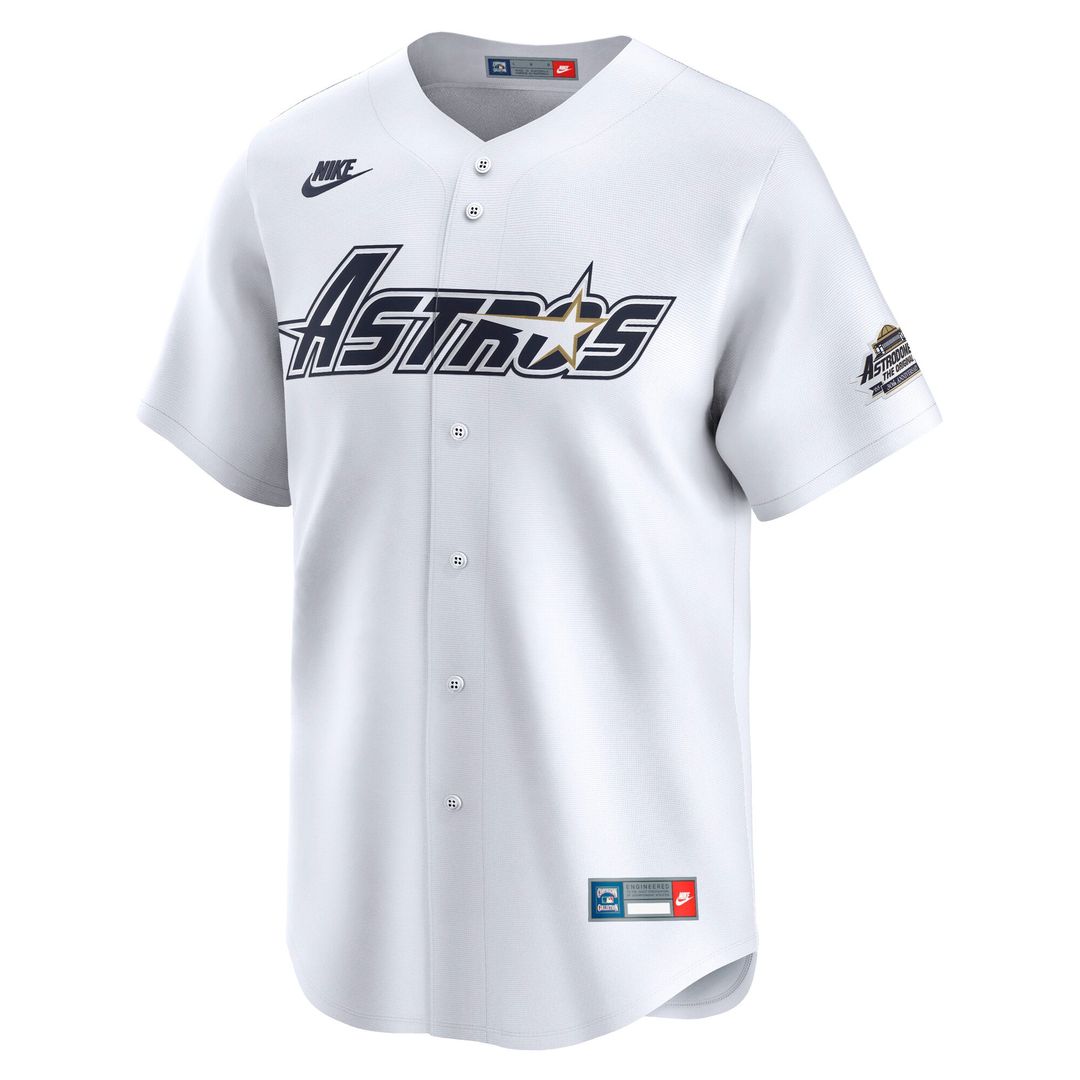 Jeff Bagwell Houston Astros Nike Throwback Cooperstown Collection Limited Jersey - White | MLB Fan Gear