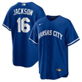 Bo Jackson Kansas City Royals Nike Alternate 2 Replica Jersey - Rush Blue | MLB Fan Gear