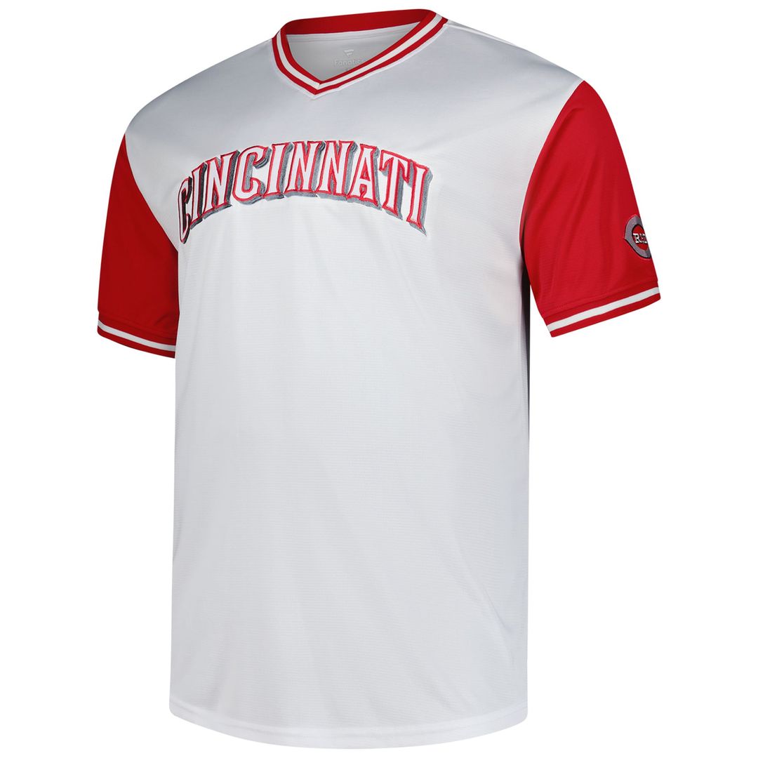 Elly De La Cruz Cincinnati Reds Profile Big & Tall Name & Number Jersey - White | MLB Fan Gear