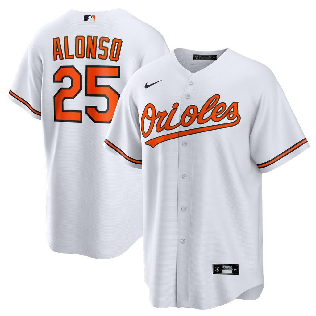 Pete Alonso Baltimore Orioles Nike Home Replica Jersey - White | MLB Fan Gear