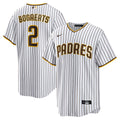 Xander Bogaerts San Diego Padres Nike Home Official Replica Player Jersey - White/ Brown | MLB Fan Gear
