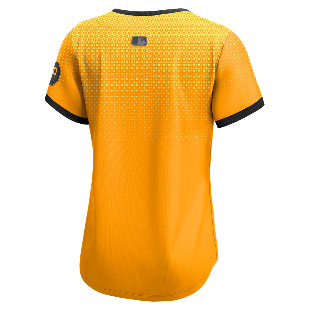 Pittsburgh Pirates Nike Women's City Connect Limited Jersey - Gold | MLB Fan Gear