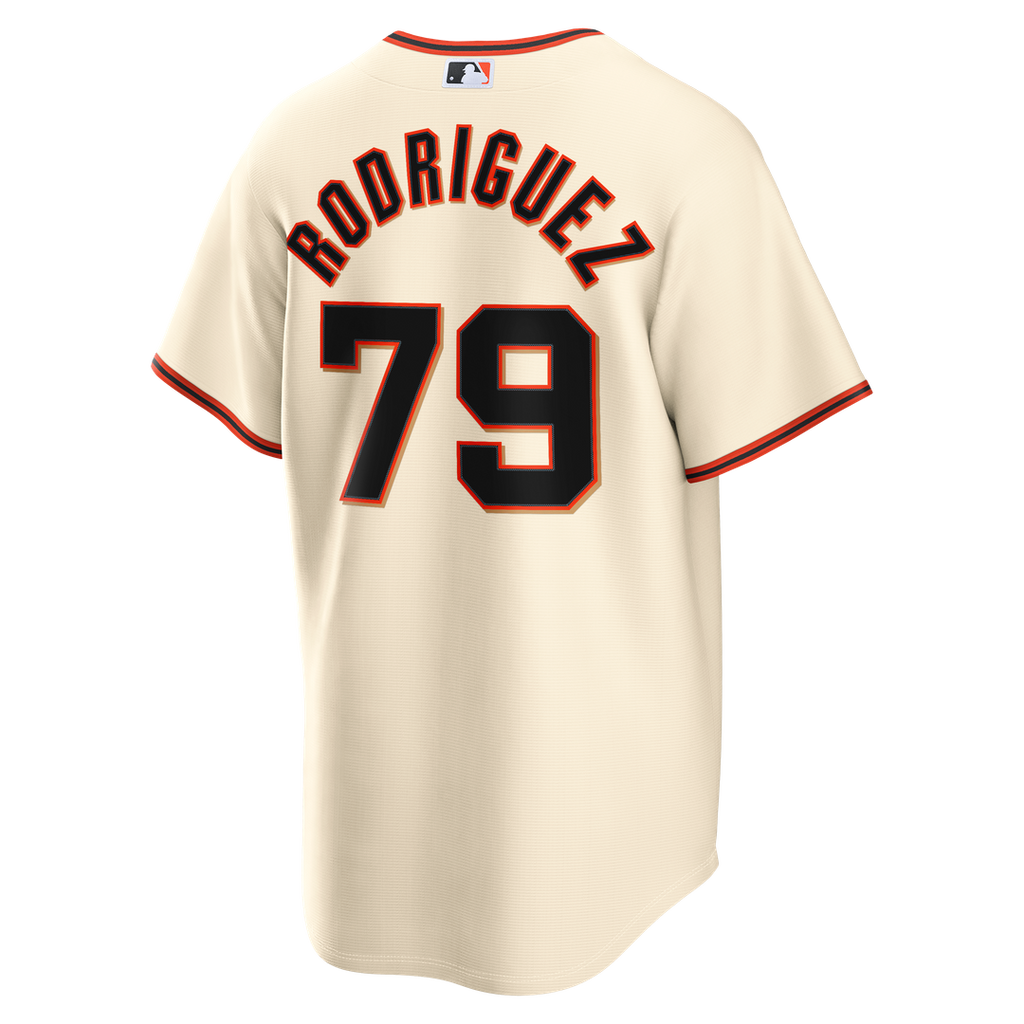 Jesus Rodriguez San Francisco Giants Nike Home Replica Jersey - Cream | MLB Fan Gear