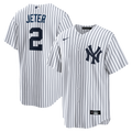 Derek Jeter New York Yankees Nike Home Retired Player Replica Jersey - White | MLB Fan Gear