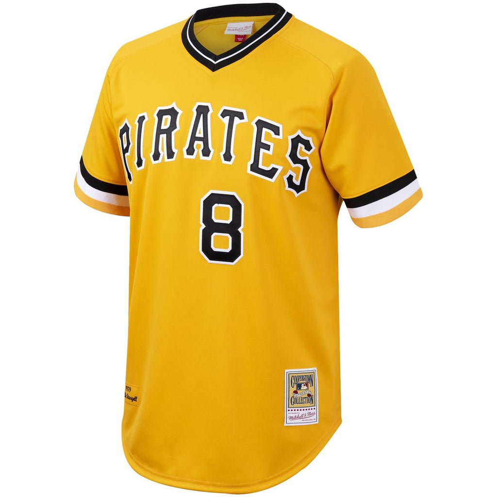 Willie Stargell Pittsburgh Pirates Mitchell & Ness Cooperstown Collection Authentic Jersey - Gold | MLB Fan Gear