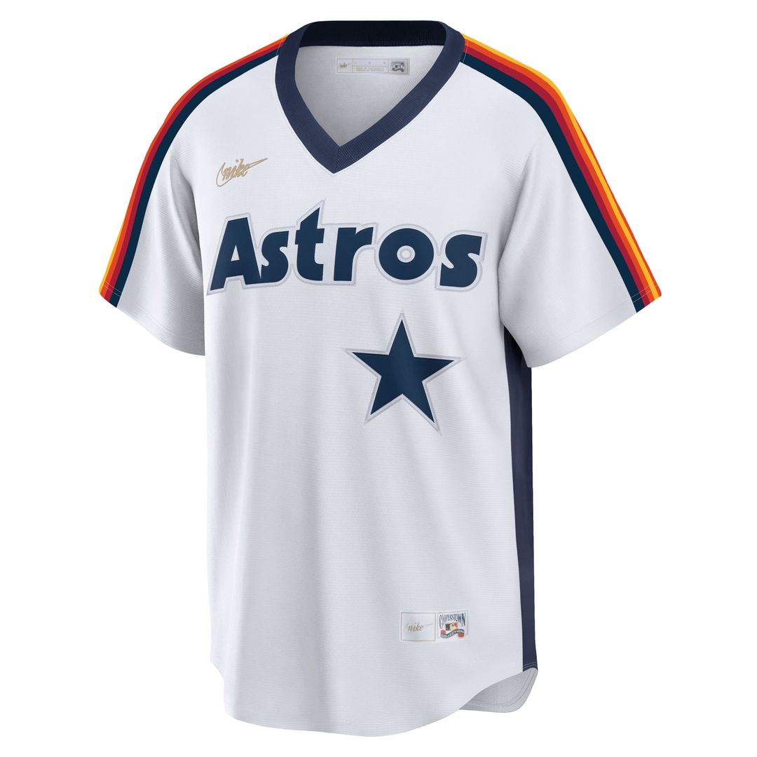 Craig Biggio Houston Astros Nike Home Cooperstown Collection Logo Player Jersey - White | MLB Fan Gear