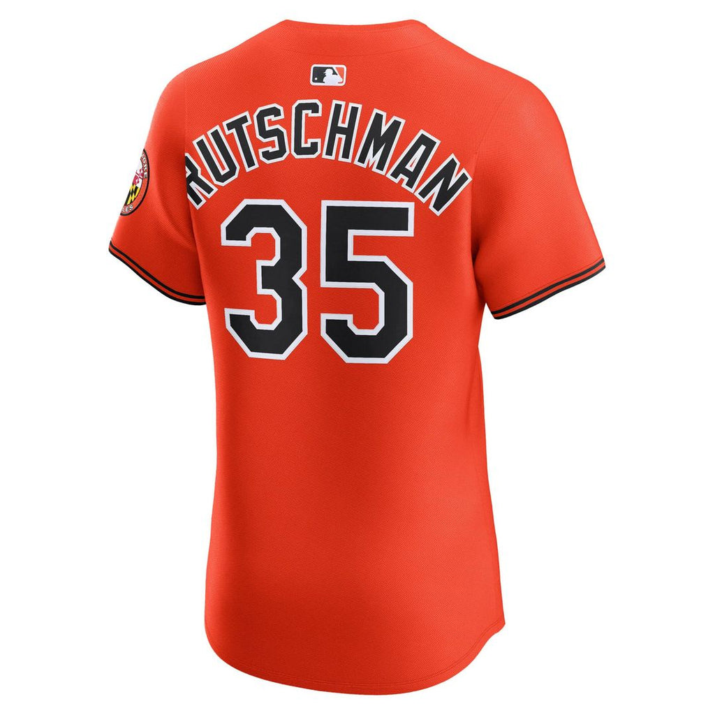 Adley Rutschman Baltimore Orioles Nike Alternate 2 Elite Jersey - Orange | MLB Fan Gear