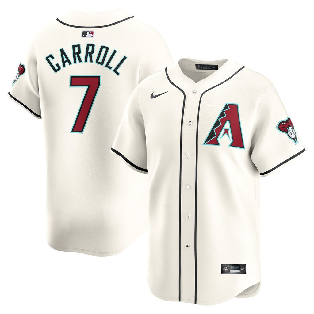 Corbin Carroll Arizona Diamondbacks Nike Youth Home Limited Player Jersey - White | MLB Fan Gear