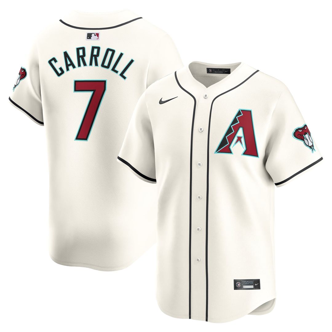 Corbin Carroll Arizona Diamondbacks Nike Youth Home Limited Player Jersey - White | MLB Fan Gear