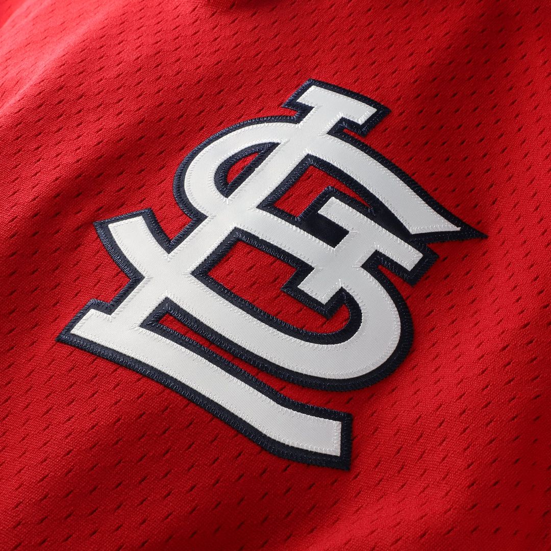 Ozzie Smith St. Louis Cardinals Mitchell & Ness Authentic Batting Practice Jersey - Scarlet | MLB Fan Gear