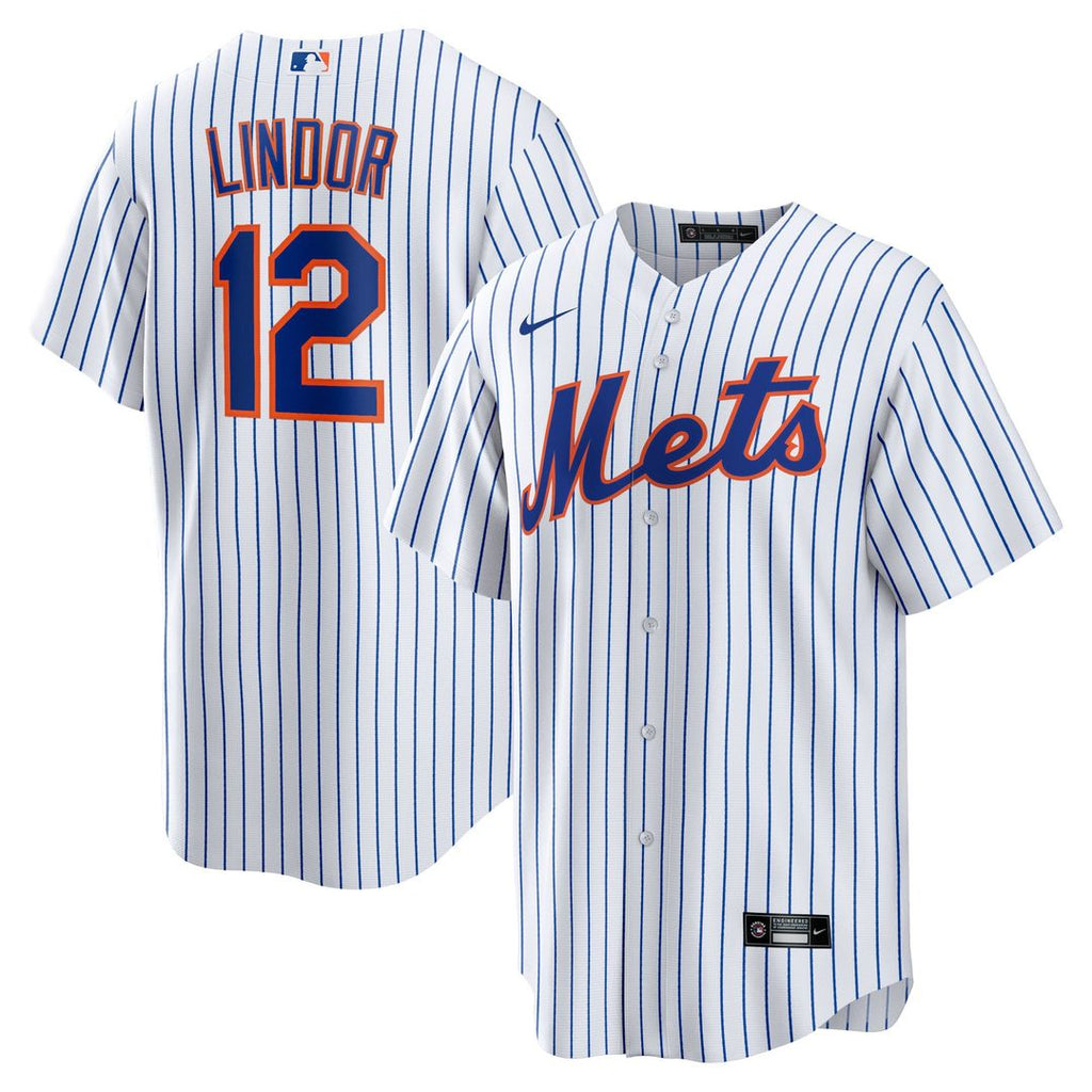 Francisco Lindor New York Mets Nike Home Replica Player Jersey - White | MLB Fan Gear