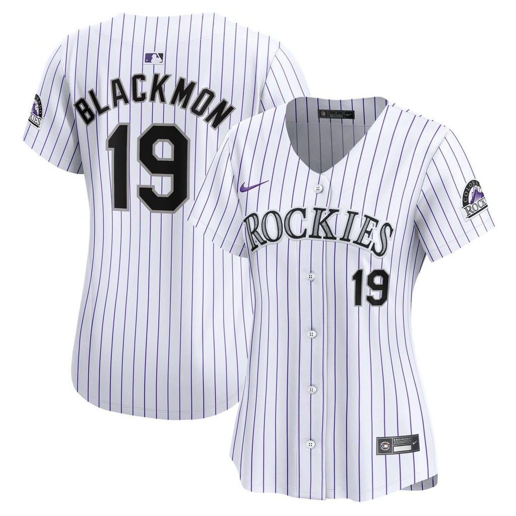 Charlie Blackmon Colorado Rockies Nike Women's Home Limited Player Jersey - White | MLB Fan Gear
