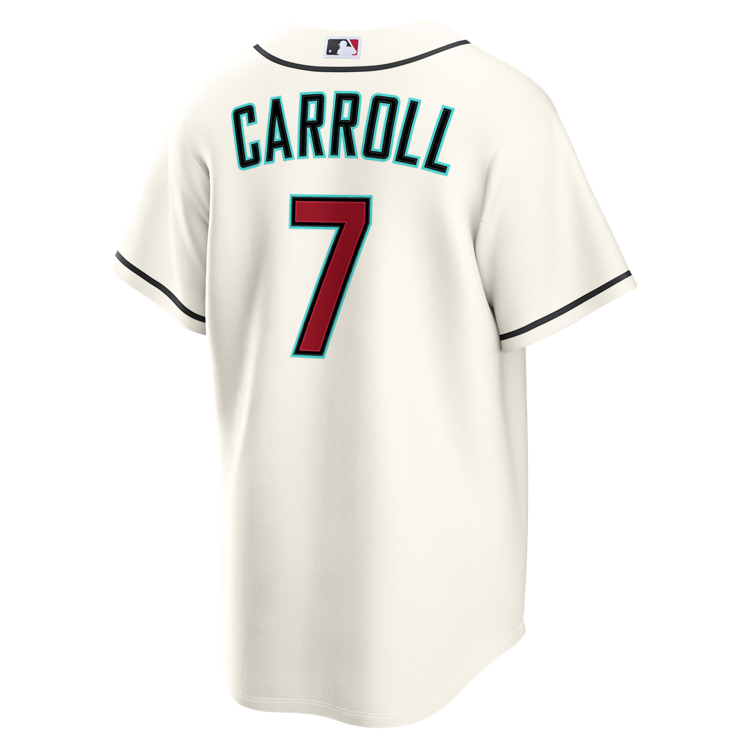 Corbin Carroll Arizona Diamondbacks Nike Home Replica Jersey - Cream | MLB Fan Gear