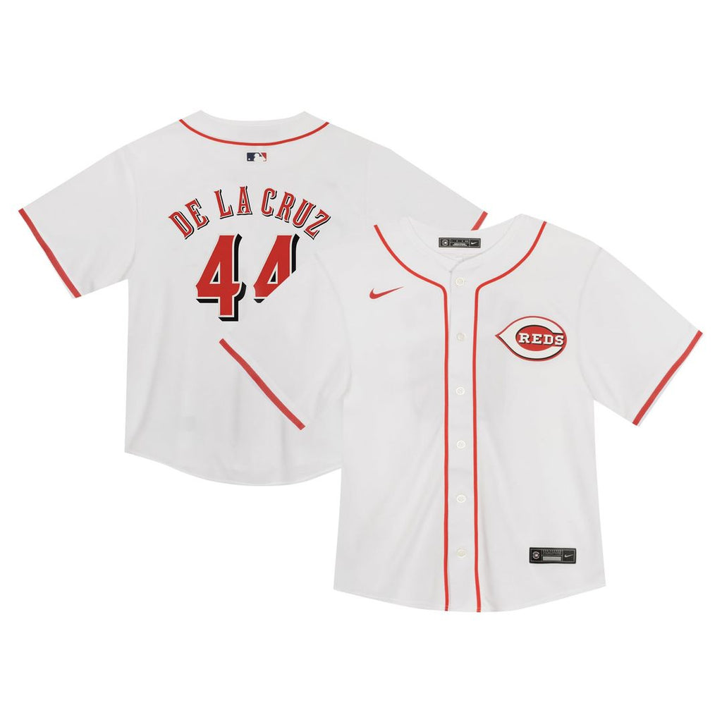 Elly De La Cruz Cincinnati Reds Nike Toddler Game Jersey - White | MLB Fan Gear