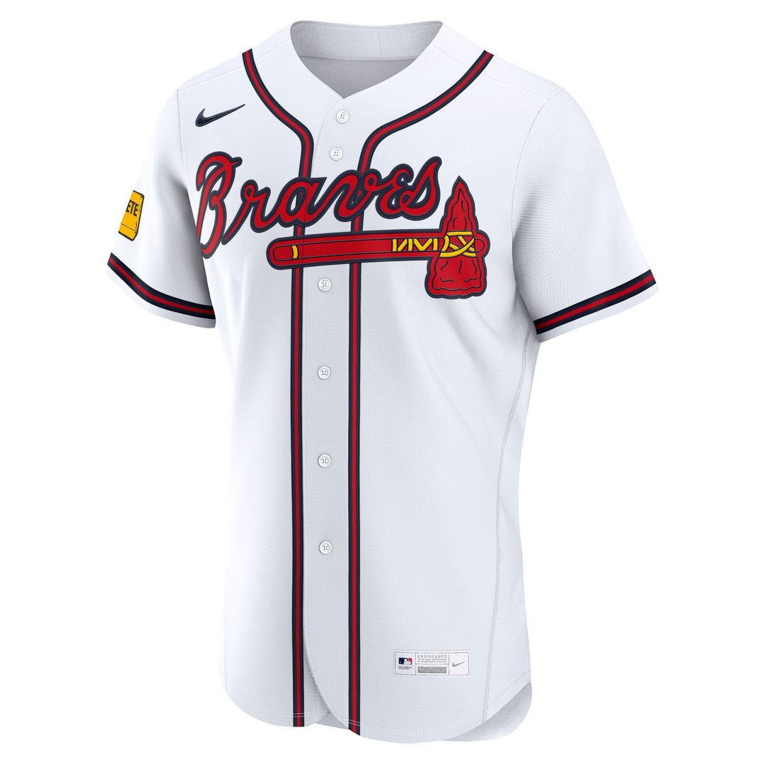 Atlanta Braves Nike Home Authentic Jersey - White | MLB Fan Gear