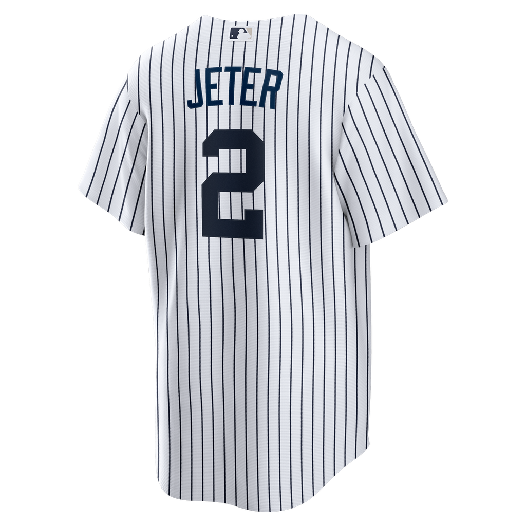 Derek Jeter New York Yankees Nike Home Retired Player Replica Jersey - White | MLB Fan Gear