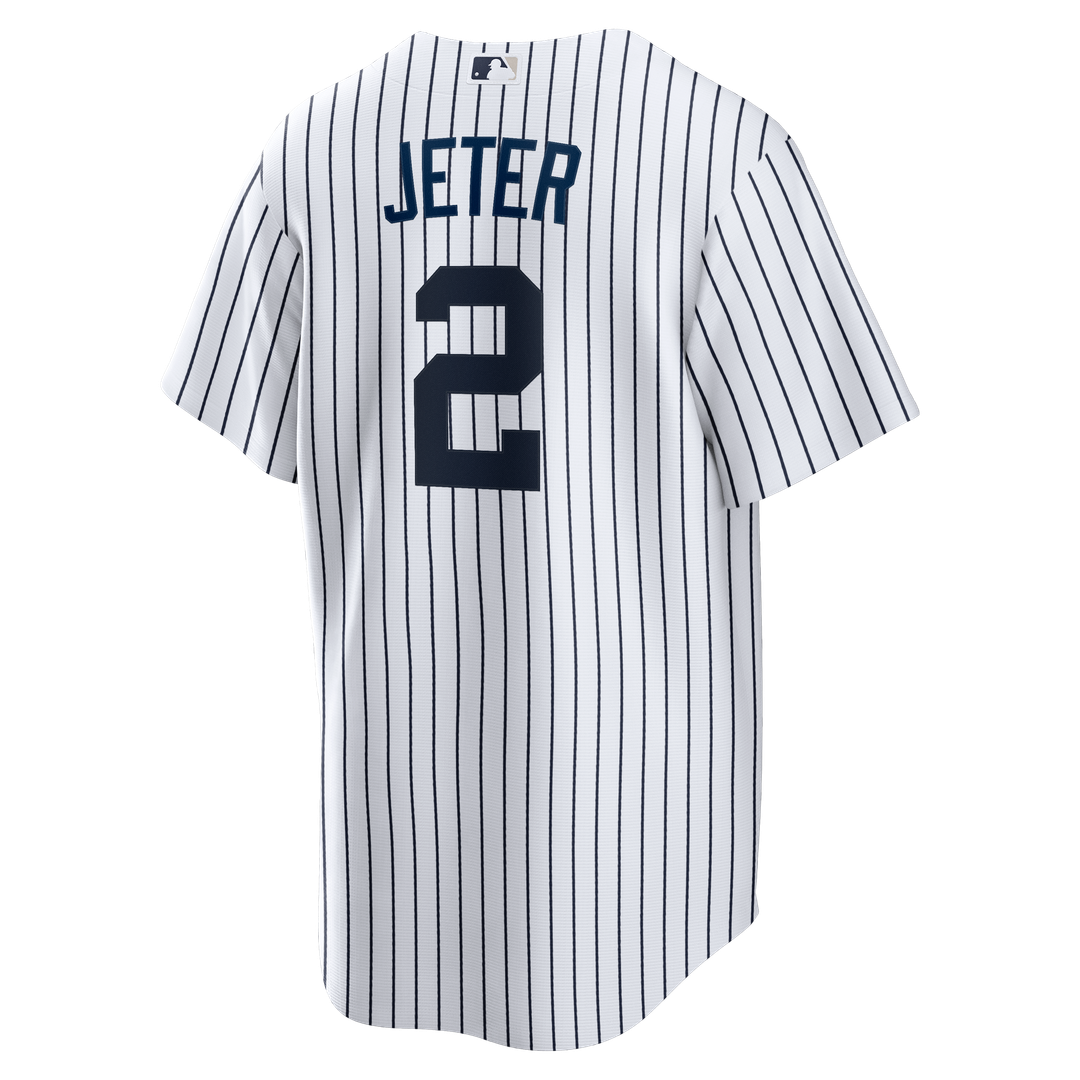 Derek Jeter New York Yankees Nike Home Retired Player Replica Jersey - White | MLB Fan Gear