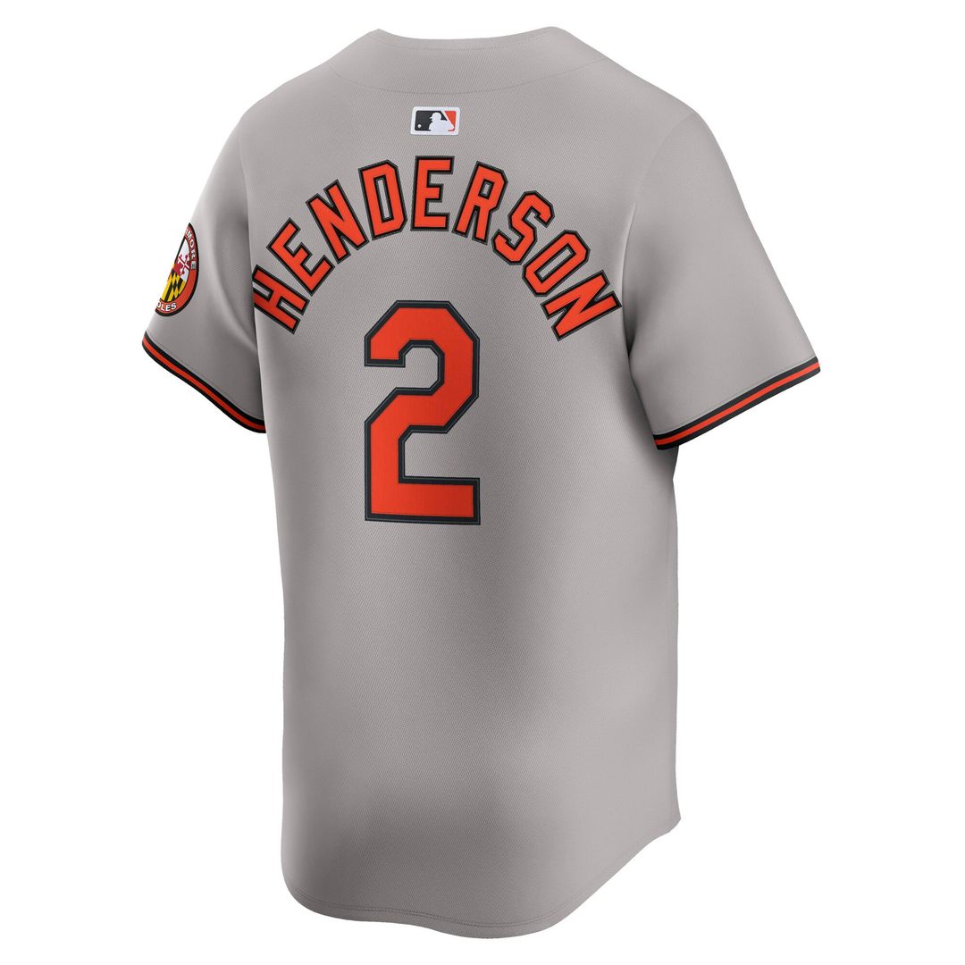Gunnar Henderson Baltimore Orioles Nike Limited Player Jersey - White | MLB Fan Gear