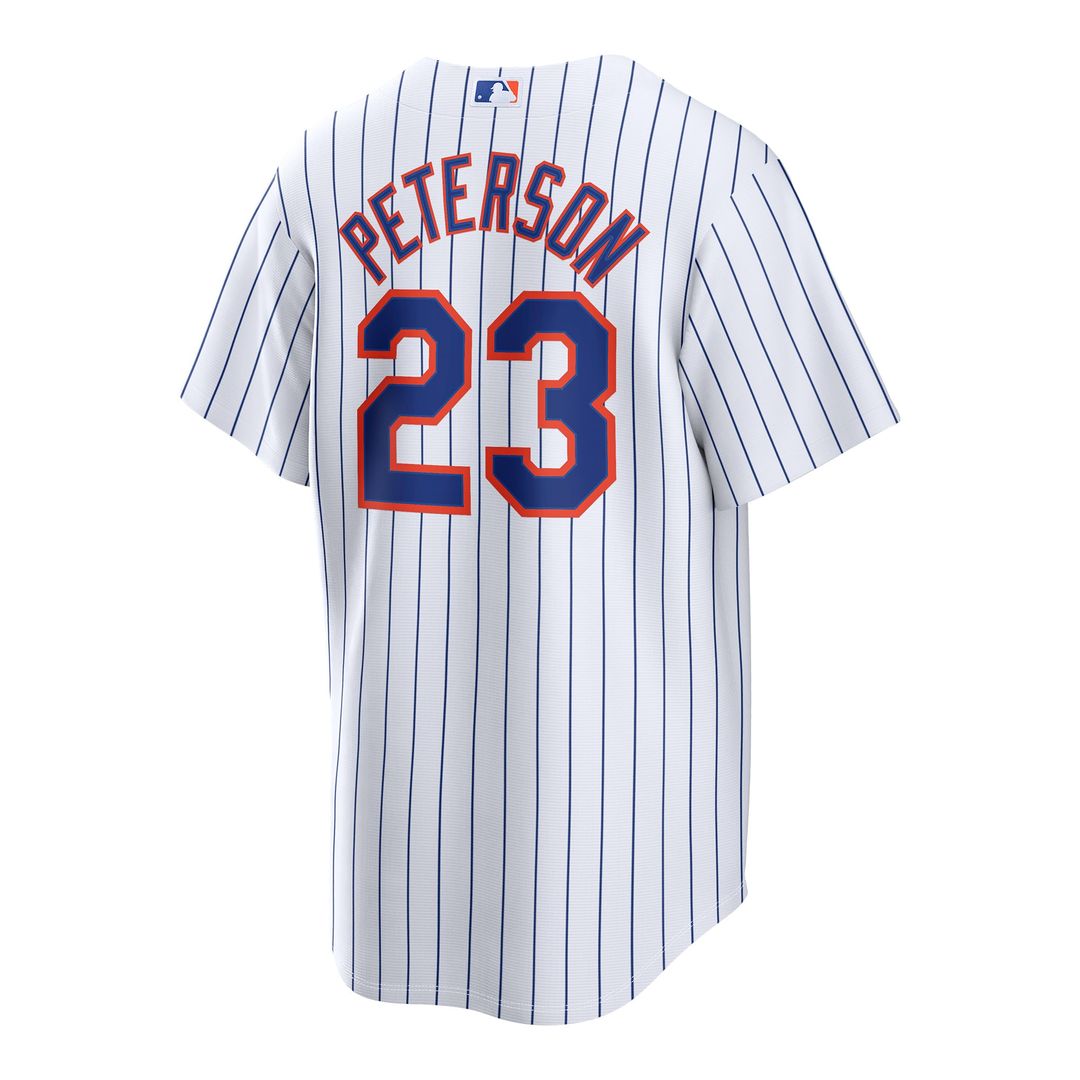 David Peterson New York Mets Nike Home Replica Jersey - White | MLB Fan Gear