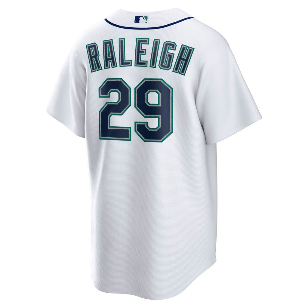 Cal Raleigh Seattle Mariners Nike Home Replica Player Jersey - White | MLB Fan Gear
