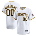 Pittsburgh Pirates Nike Home Limited Custom Jersey - White | MLB Fan Gear