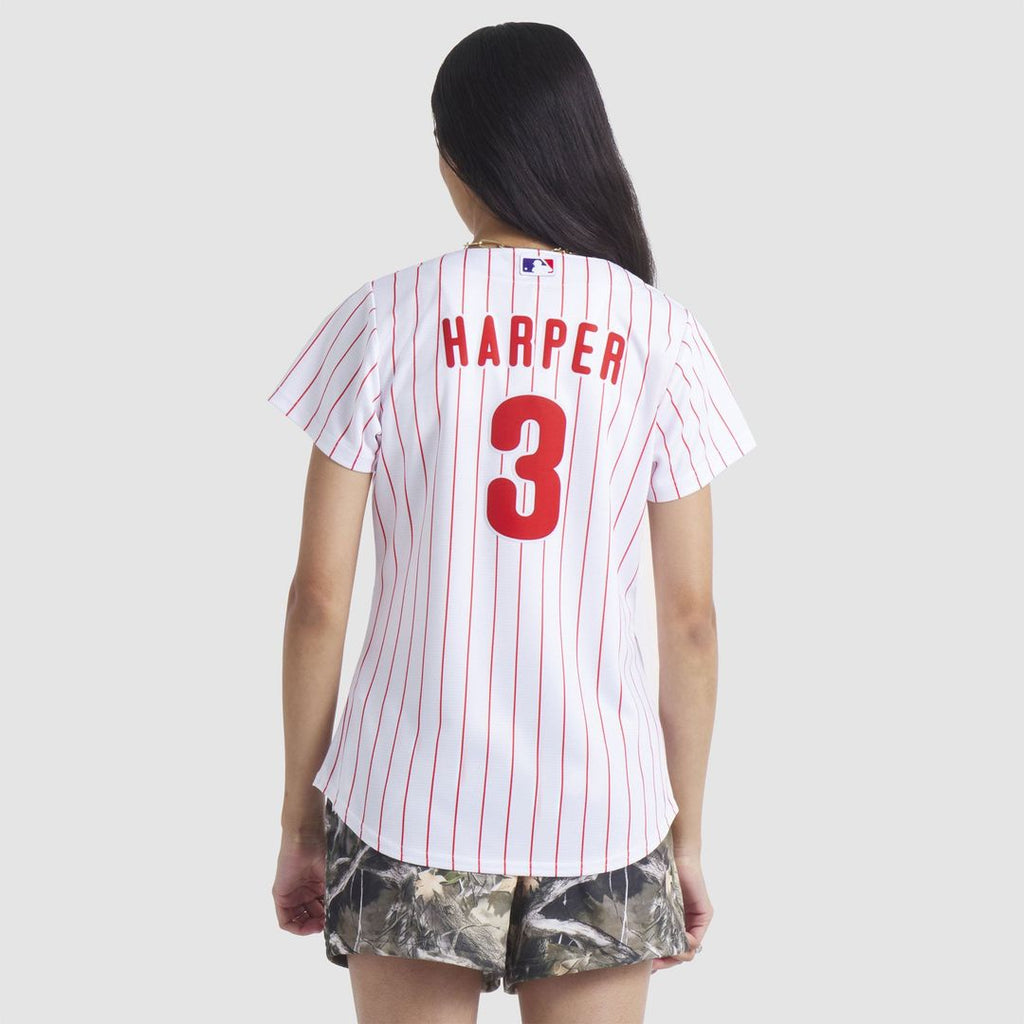 Bryce Harper Philadelphia Phillies Nike Women's Home Replica Player Jersey - White | MLB Fan Gear